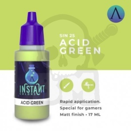 Scale 75: ScaleColor: Instant - Acid Green farba akrylowa 17 ml