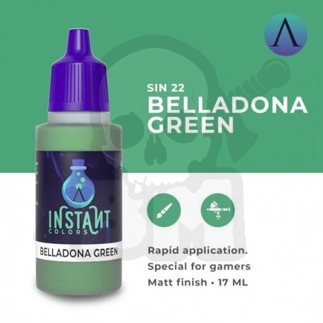 Scale 75: ScaleColor: Instant - Belladona Green farba akrylowa 17 ml