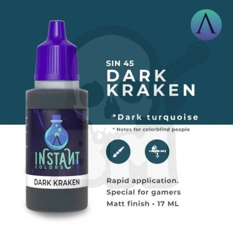 Scale 75: ScaleColor: Instant - Dark Kraken farba akrylowa 17 ml
