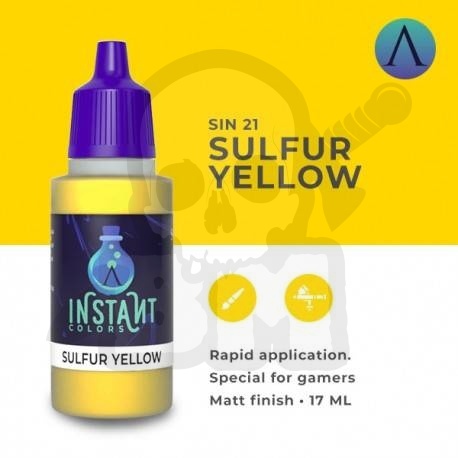 Scale 75: ScaleColor: Instant - Sulfur Yellow farba akrylowa 17 ml
