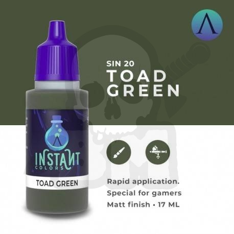 Scale 75: ScaleColor: Instant - Toad Green farba akrylowa 17 ml