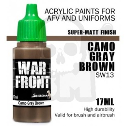 Scale 75: ScaleColor: WarFront - Camo Gray Brown - farba akrylowa 17 ml