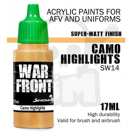 Scale 75: ScaleColor: WarFront - Camo Highlight - farba akrylowa 17 ml