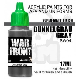 Scale 75: ScaleColor: WarFront - Dunkelgelb Gray - farba akrylowa 17 ml