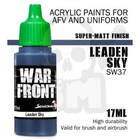 Scale 75: ScaleColor: WarFront - Leaden Sky - farba akrylowa 17 ml