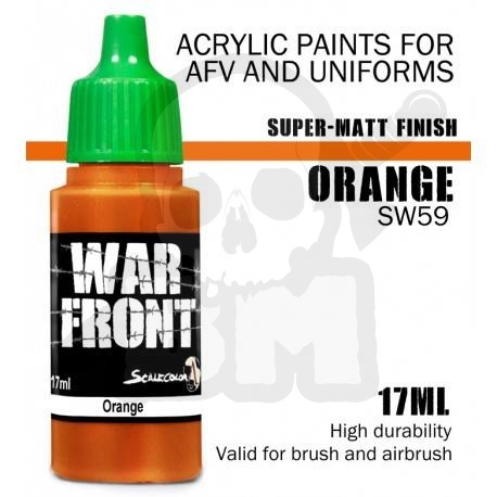 Scale 75: ScaleColor: WarFront - Orange - farba akrylowa 17 ml