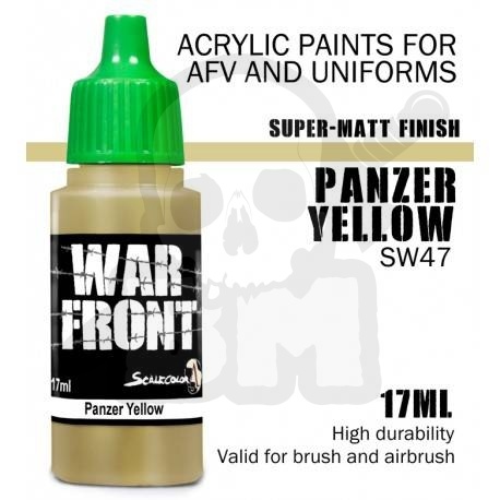 Scale 75: ScaleColor: WarFront - Panzer Yellow - farba akrylowa 17 ml