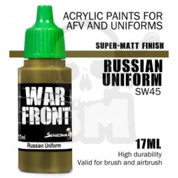 Scale 75: ScaleColor: WarFront - Russian Uniform - farba akrylowa 17 ml