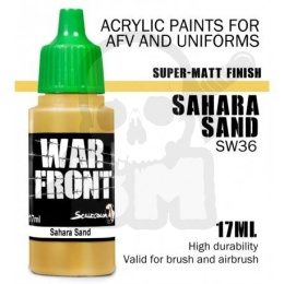 Scale 75: ScaleColor: WarFront - Sahara Sand - farba akrylowa 17 ml
