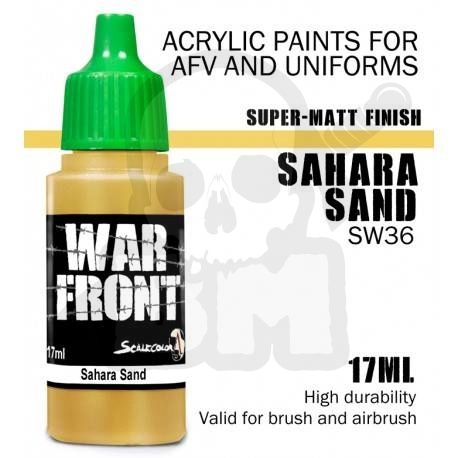 Scale 75: ScaleColor: WarFront - Sahara Sand - farba akrylowa 17 ml