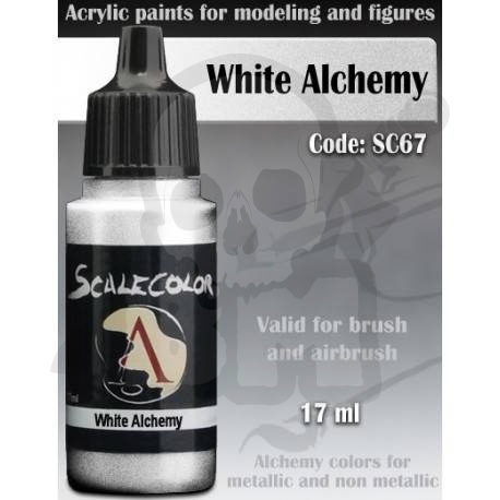 Scale75 - ScaleColor: White Alchemy 17ml farbka akrylowa metaliczna
