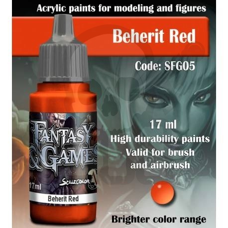 Scale75 - ScaleColor Fantasy & Games: Beherit Red 17ml