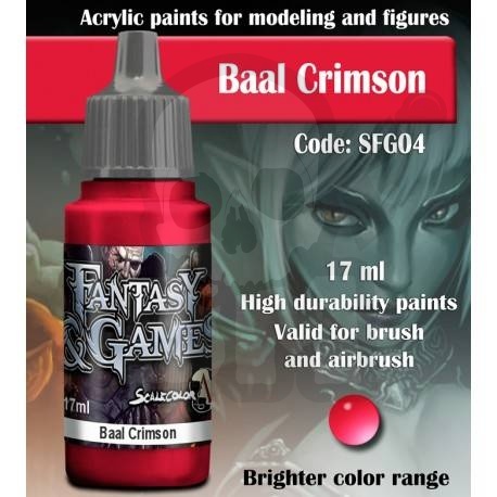 Scale75 - ScaleColor Fantasy & Games: Baal Crimson 17ml
