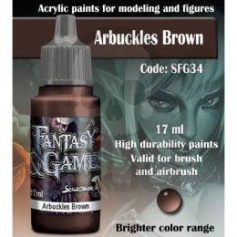 Scale75 - ScaleColor Fantasy & Games: Arbuckles Brown 17ml