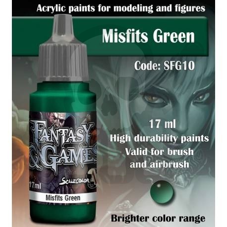 Scale75 - ScaleColor Fantasy & Games: Misfits Green 17ml