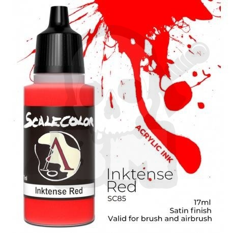 Scale75 - ScaleColor: Inktense Red 17ml tusz akrylowy