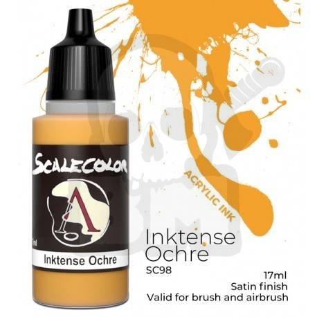 Scale75 - ScaleColor: Inktense Ochre 17ml tusz akrylowy