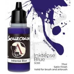 Scale75 - ScaleColor: Inktense Blue 17ml tusz akrylowy