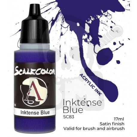 Scale75 - ScaleColor: Inktense Blue 17ml tusz akrylowy