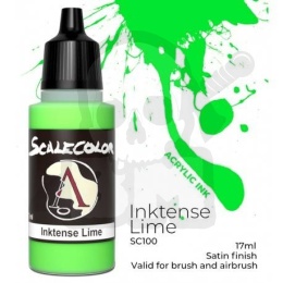 Scale75 - ScaleColor: Inktense Lime 17ml tusz akrylowy