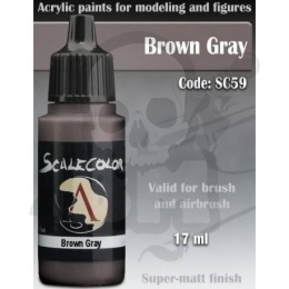 Scale75 - ScaleColor: Brown Gray 17ml farbka akrylowa