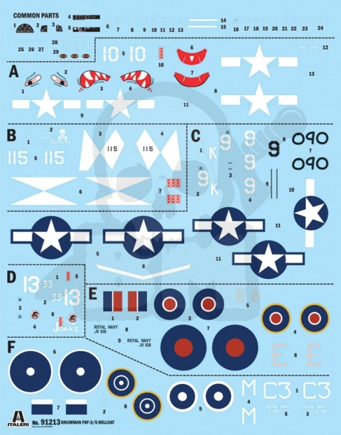 1:72 F6F-3/5 Hellcat - model amerykańskiego samolotu myśliwskiego
