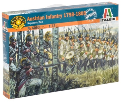 1:72 Napoleonic Wars: Austrian Infantry 1798-1805 - 48 żołnierzy