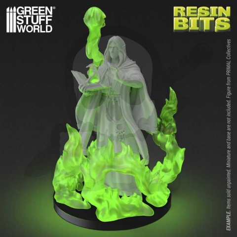 3D printed set Magic Effects Fire Spells 1:48-1:35