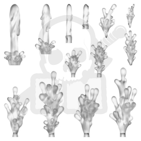 3D printed set Magic Effects Toxic Streams 1:48-1:35