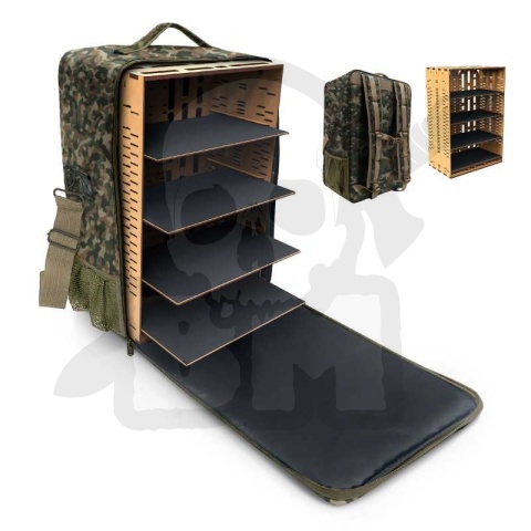 Army Transport Backpack - Camouflage Edition - torba do transportu figurek