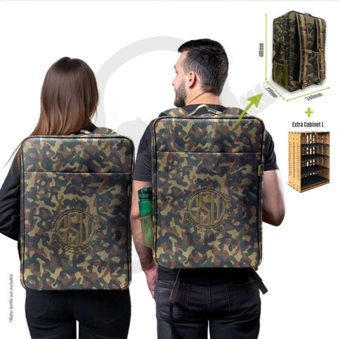 Army Transport Backpack - Camouflage Edition - torba do transportu figurek