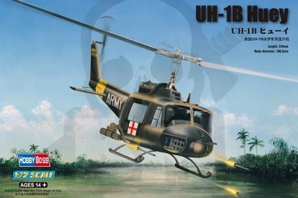 Hobby Boss 87228 Helikopter UH-1B Huey 1:72