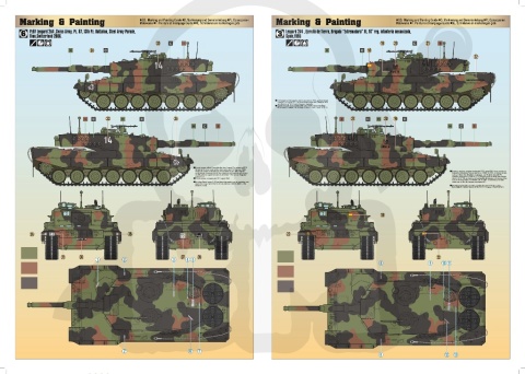 G-60 Starter Set Polski Leopard 2A4 10 Brygada Kawalerii Pancernej 1:35