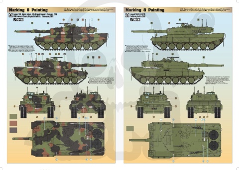 G-60 Starter Set Polski Leopard 2A4 10 Brygada Kawalerii Pancernej 1:35