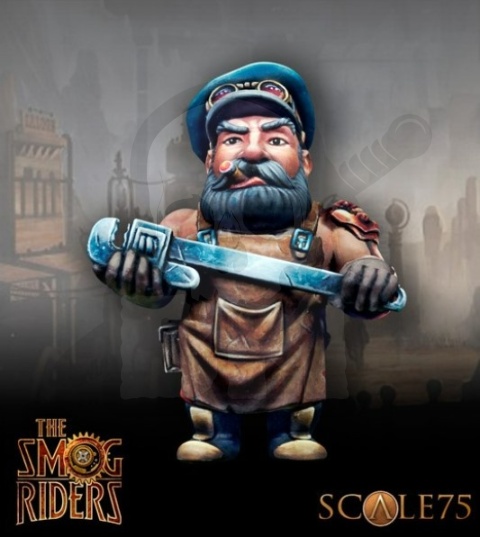 Scale 75: 3 figurki The Smog Riders - Fat Bob Mecha