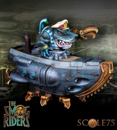 Scale 75: 3 figurki The Smog Riders - Sharktilus