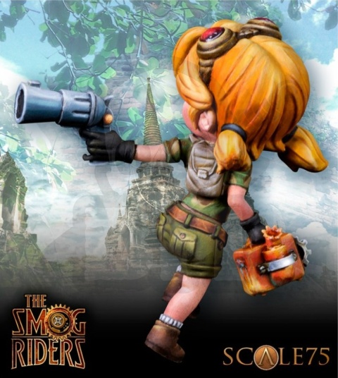 Scale 75: Figurka The Smog Riders - Jenna Jungle 35 mm