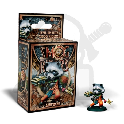 Scale 75: Figurka The Smog Riders - Mapuche 35 mm