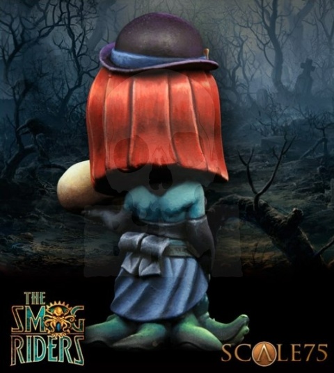 Scale 75: Figurka The Smog Riders - Kelly Kraken 35 mm