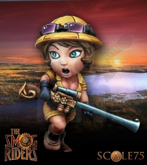 Scale 75: Figurka The Smog Riders - Jane Copperpot 35 mm