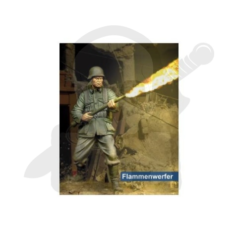 Scale 75: Figurka w skali 1:24 - Flamewerfer - metal