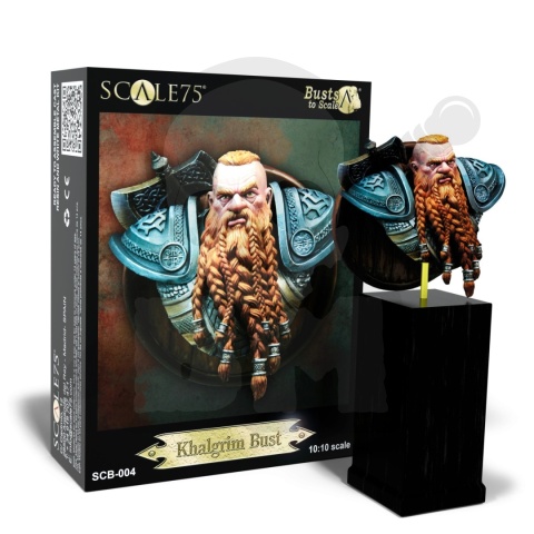 Scale 75: Popiersie w skali 1:10 - Khalgrim Gunnarson - żywica