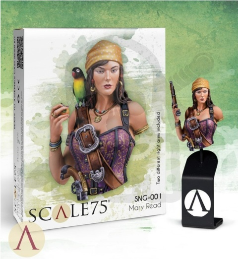 Scale 75: Popiersie w skali 1:12 - piratka Mary Read