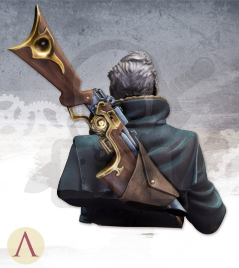 Scale 75: Popiersie w skali 1:12 - Steampunkowy kapitan Captain Ahab