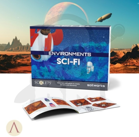Scale75: Environment Sci Fi - zestaw pigmentów, farb i mediów