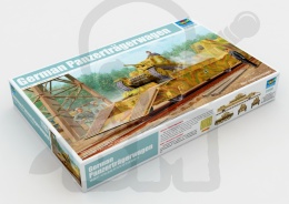 Trumpeter 01508 Panzertragerwagen z niemieckiego pociągu pancernego BP-42