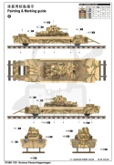 Trumpeter 01508 Panzertragerwagen z niemieckiego pociągu pancernego BP-42