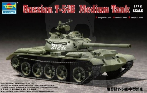 Trumpeter 07281 Czołg T-54B Medium tank 1:72