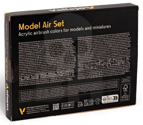 Vallejo 71208 Zestaw 16 farb Model Air German WWII Europe & Africa