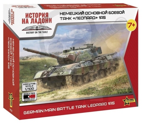 1:100 Model czołgu German main battle tank Leopard 1A5